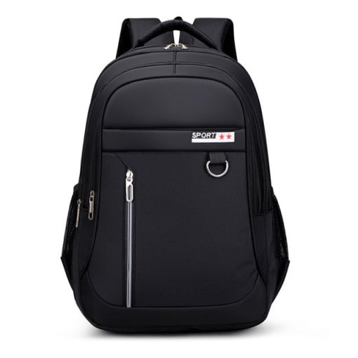 Rucsac pentru barbati, Louis GT2139, Negru/Alb