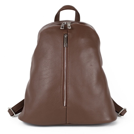 Rucsac dama Zuleika GT915, piele naturala, maro