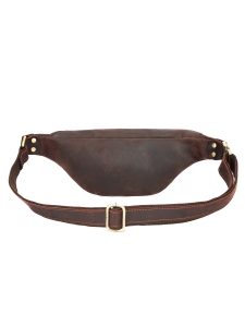 Borseta pentru barbati, Zevar GT3798, piele naturala, model maro - Img 6
