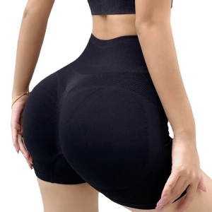 Colanti scurti dama tip ciclism, negri, LGS01