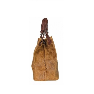 Geanta dama Iris GT967, piele naturala,cognac - Img 3