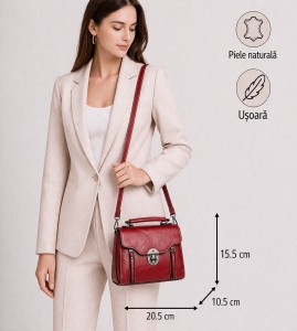 Geanta de dama, Briar GT2594, Bordo - Img 2