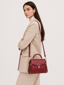 Geanta de dama, Rhiannon GT2832, Bordo - Img 2