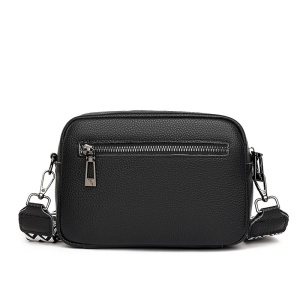 Geanta de dama, Thisbe GT2759, piele naturala, Negru - Img 5