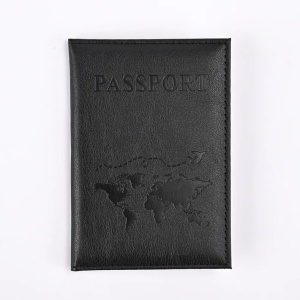 Husa pasaport unisex, Maelis PT1310, Negru - Img 1