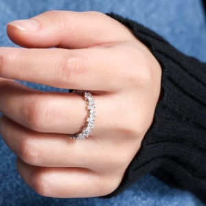 Inel argint 925, JW1750, model elegant cu zirconiu, placat cu rodiu - Img 5