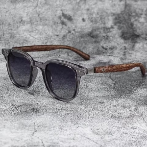 Ochelari de soare unisex, SG119, Gri - Img 1