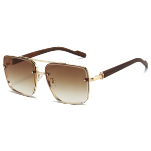 Ochelari de soare unisex, SG193, Maro