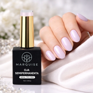 Oja semipermanenta HEMA/TPO FREE, Marquise, Pure Color JY009, 15 ml - Img 2