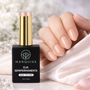 Oja semipermanenta HEMA/TPO FREE, Marquise, Pure Color JY039, 15 ml - Img 2