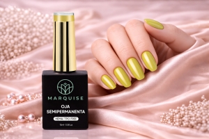 Oja semipermanenta HEMA/TPO FREE, Marquise, Pure Color JY190, 15 ml - Img 2