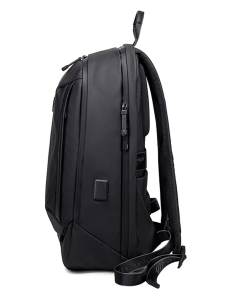 Rucsac pentru barbati, B00443, port USB, Negru - Img 4