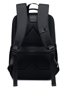 Rucsac pentru barbati, B00672, model urban, Negru - Img 2