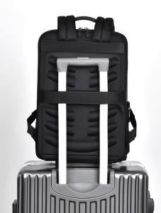 Rucsac pentru barbati, Jarek GT3640, port USB, Negru - Img 4