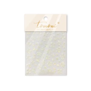 Abtibilduri unghii 3D Marquise, STICKER03, Galben