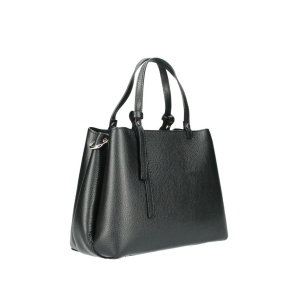 Geanta de dama, Bonita GT3776, piele naturala, Negru