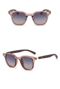 Ochelari de soare unisex, SG036, Maro - Img 2