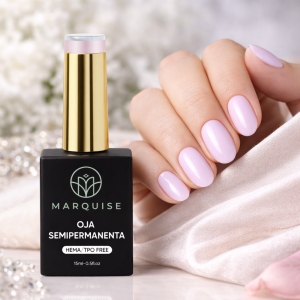 Oja semipermanenta HEMA/TPO FREE, Marquise, Pure Color JY016, 15 ml - Img 2