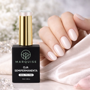 Oja semipermanenta HEMA/TPO FREE, Marquise, Pure Color JY029, 15 ml - Img 2