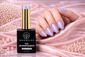 Oja semipermanenta HEMA/TPO FREE, Marquise, Pure Color JY300, 15 ml - Img 2