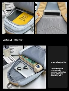 Rucsac dama, Sabira GT3670, Negru - Img 3