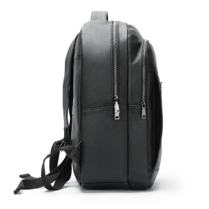 Rucsac unisex, Lazarus GT2735, piele naturala, Negru - Img 3