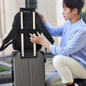 Rucsac unisex, Orien GT3756, port USB, Albastru - Img 6