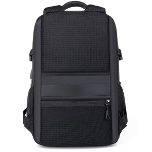Rucsac unisex, Zerian GT3745, port USB, Negru - Img 4