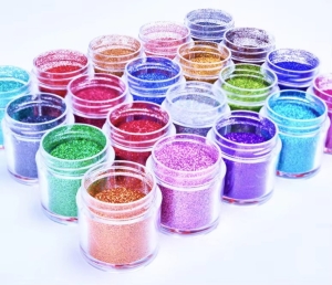 Set 20 sclipici unghii Marquise, GLITTER04, Multicolor - Img 5