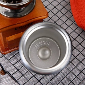 Cana Termos Premium din Inox cu Capac Flip 550 ml, TRM019, Coffee - Img 3