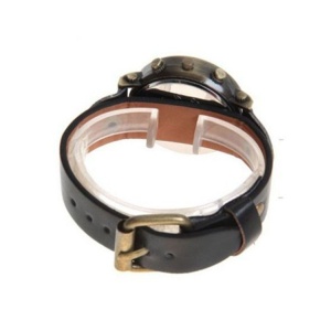 Ceas de dama Retro Vintage CS357, musical style, curea piele - Img 2