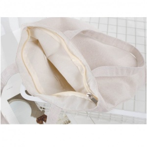 Geanta dama, Fabia GT1604, Textil, Bej - Img 2