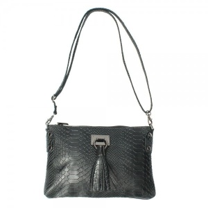 Geanta dama Theresa GT1749, piele naturala, Negru - Img 2