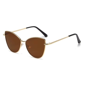 Ochelari de soare pentru femei, SG204, Maro - Img 1