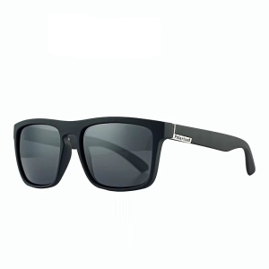 Ochelari de soare unisex, SG016, Negru/Argintiu