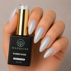 Rubber Base HEMA/TPO FREE, Marquise, Shimmer CBB115, 15 ml - Img 2