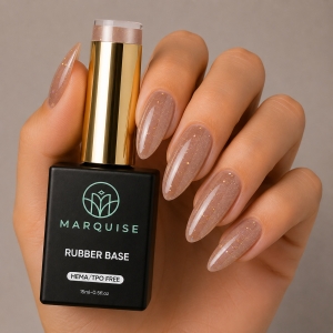 Rubber Base HEMA/TPO FREE, Marquise, Shimmer CBB116, 15 ml - Img 2
