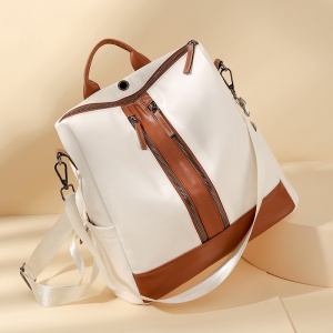 Rucsac dama Artemis GT2191, Alb/Maro - Img 5