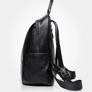 Rucsac dama, Beyza GT2028, piele naturala, Negru - Img 7