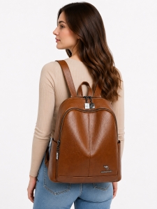 Rucsac dama, Gina GT745, maro - Img 2