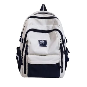 Rucsac dama, Renaya GT3711, Albastru/Alb - Img 1