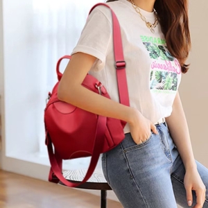 Rucsac dama, Vianna GT3685, Rosu - Img 2