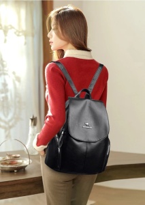 Rucsac de dama, Seren GT3028, Negru - Img 3