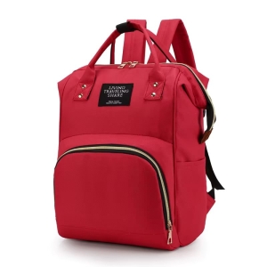 Rucsac multifunctional pentru mamici, Taisia GT3701, Rosu - Img 1