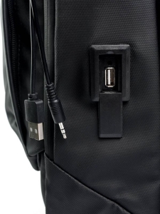 Rucsac pentru barbati, B00443, port USB, Negru - Img 6