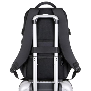 Rucsac unisex, Zerian GT3745, port USB, Negru - Img 5
