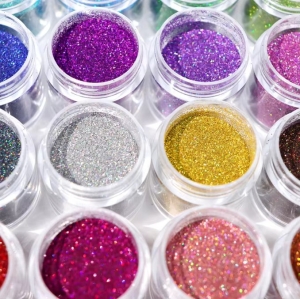 Set 20 sclipici unghii Marquise, GLITTER04, Multicolor - Img 2