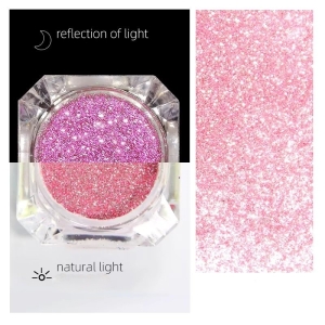 Set 9 sclipici unghii reflective Marquise, GLITTER16, Multicolor - Img 11