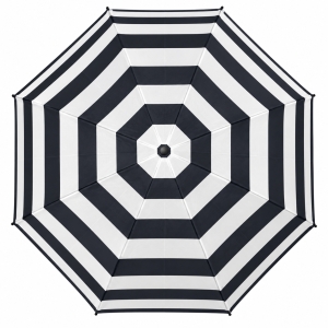 Umbrela pliabila pentru ploaie, 8 spite, diametru 97 cm, UMB062, Albastru / Alb - Img 2