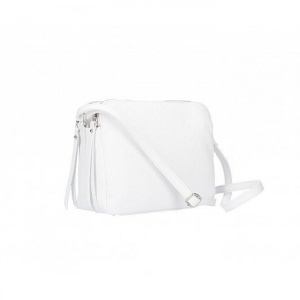 Geanta dama GT2667 Fosca, piele naturala, Alb